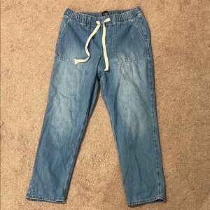 GAP Women's Denim Blue Straight Leg Jeans